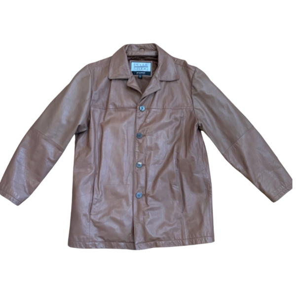 Pelle Pelle Brown Leather Coat