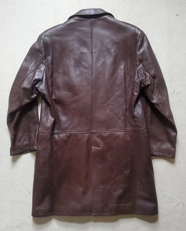 Pelle Pelle Brown Leather Trench Coats