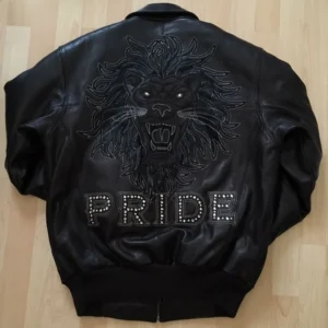 Pelle Pelle Pride Studded Black Jacket