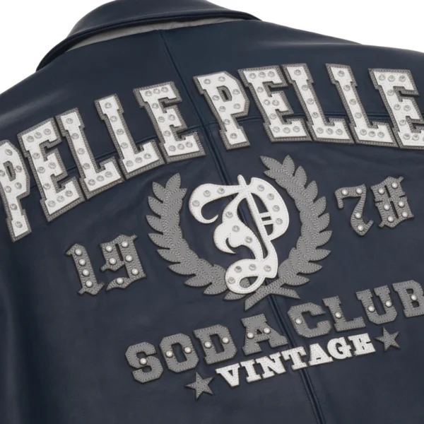Pelle Pelle 1978 Soda Club Arches Navy Vintage Jacket