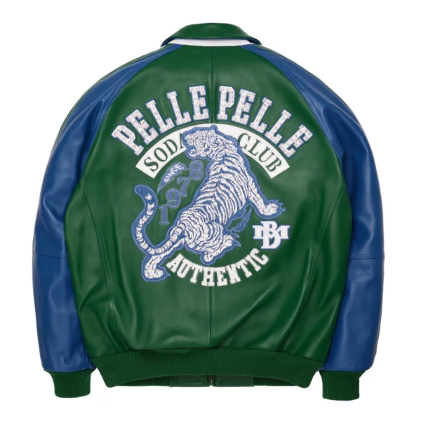 Pelle Pelle 1978 Soda Club Tiger Green Jackets