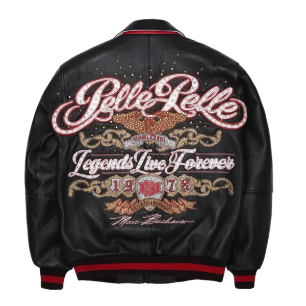 Pelle Pelle Legends Live Forever Black Jackets