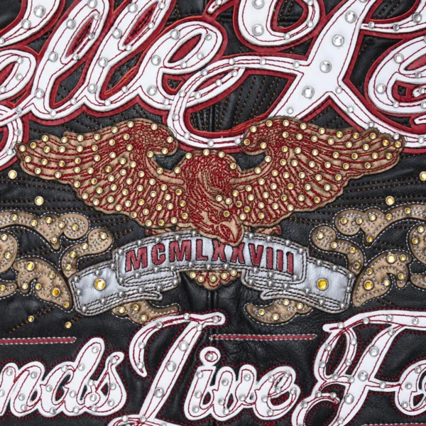 Pelle Pelle Legends Live Forever Leather Black Jacket