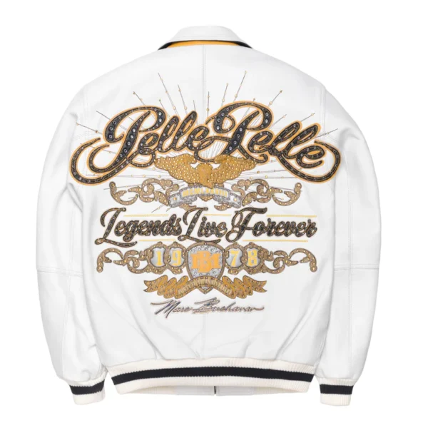 Pelle Pelle Legends Live Forever White Jackets