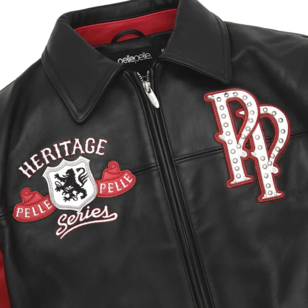 Pelle Pelle Soda Club Heritage Series Black Leather Jacket
