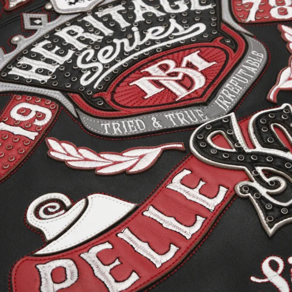Pelle Pelle Soda Club Heritage Series Leather Black Jacket