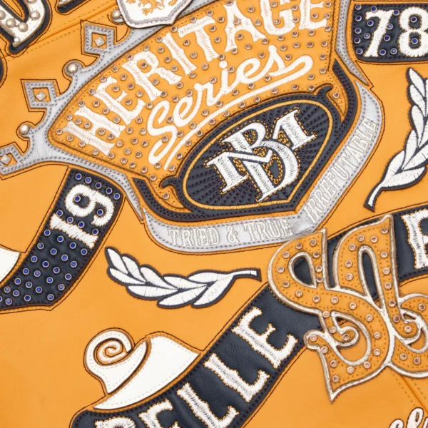 Pelle Pelle Soda Club Heritage Series Yellow Vintage Jacket