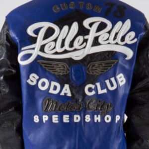 Pelle Pelle Motor City 1978 Soda Club Blue Jacket